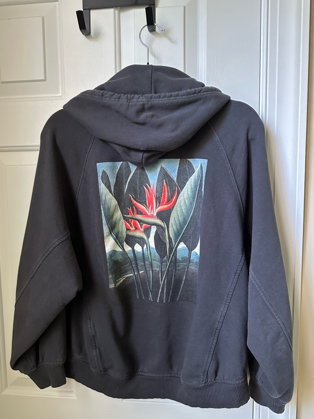 Madewell x NYBG French Terry Relaxed Raglan-sleeve Hoodie